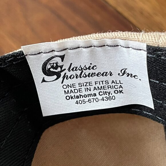 NWT 1997 Spokane WA Lilac Bloomsday Run Ball Cap Hat Beige Unisex Vintage USA - Picture 10 of 12